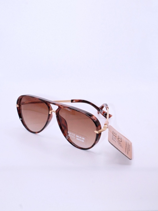 Frye and Co. Tortoise Aviator Sunglasses main image 4